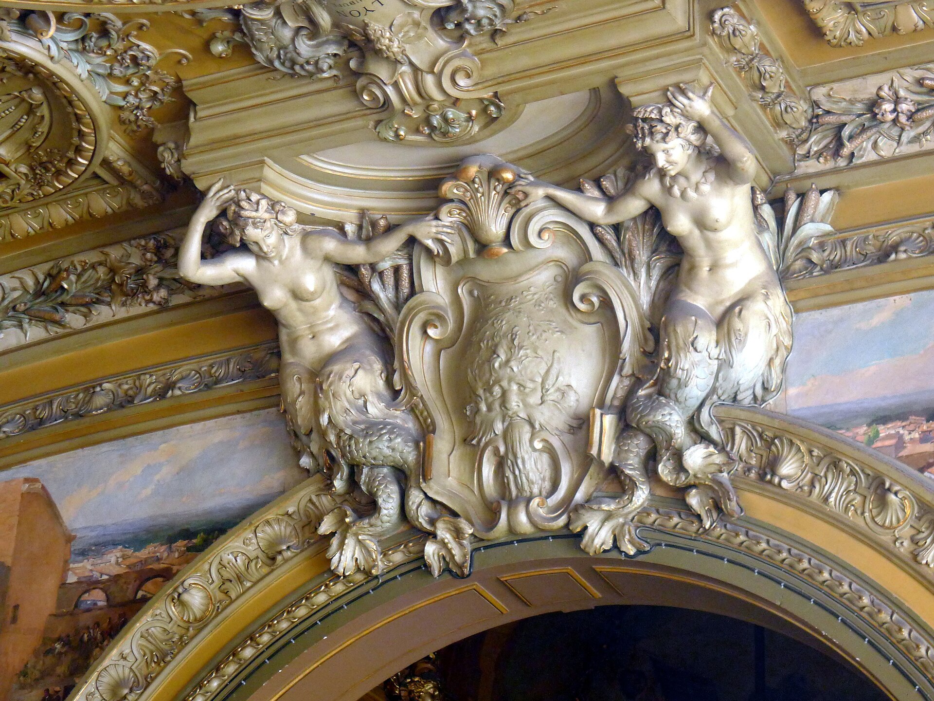 Salle Belle Époque du Train Bleu à la Gare de Lyon, restaurant gastronomique iconique de Paris